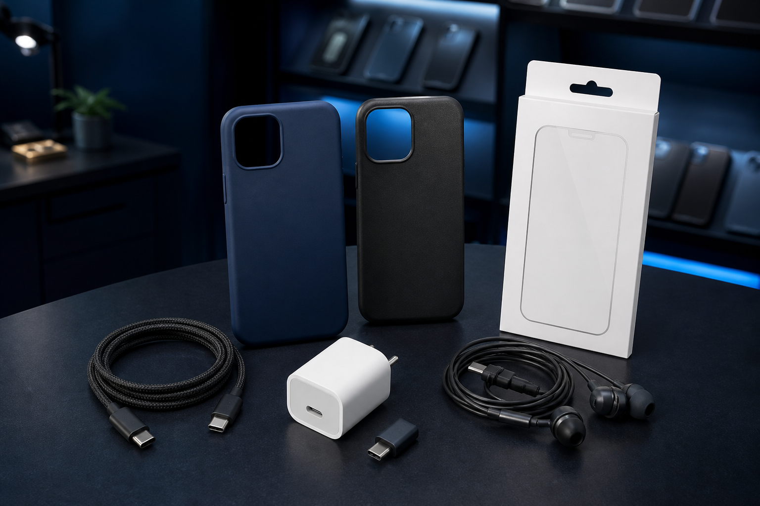 Representative service photograph of mobile accessories